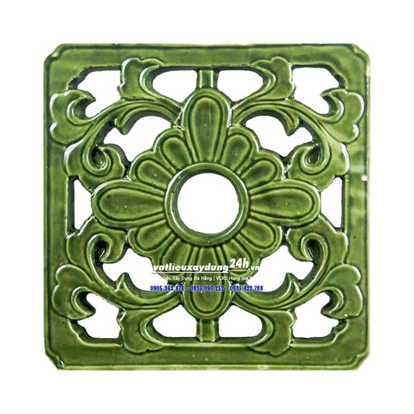 Gạch bông gió Hoa cúc gốm 30x30 cm