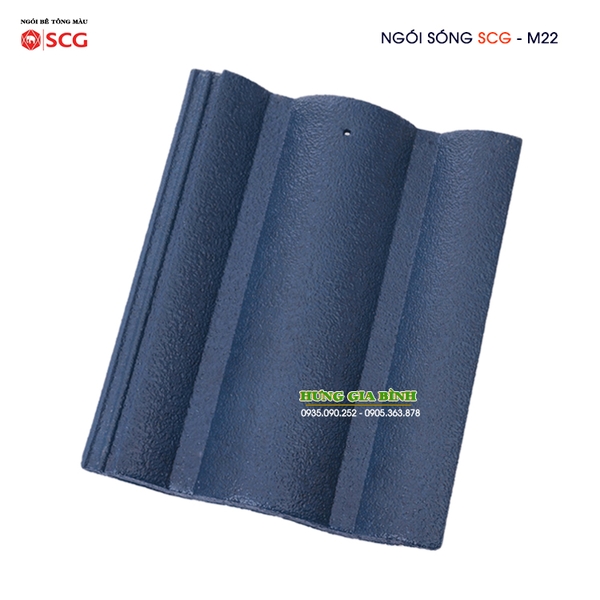 Ngói màu SCG Thái Lan M22