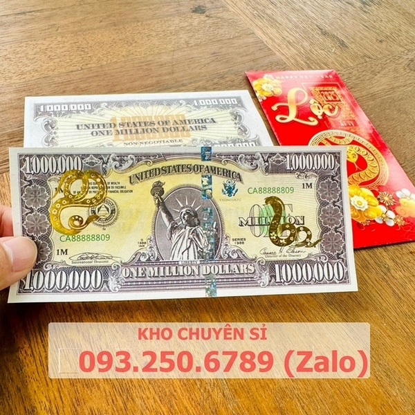 Tiền con rắn 1 triệu USD