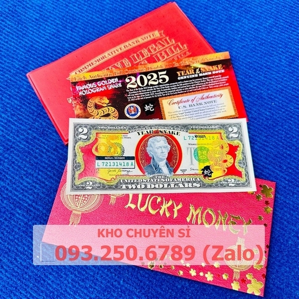 2 dola in hình con rắn
