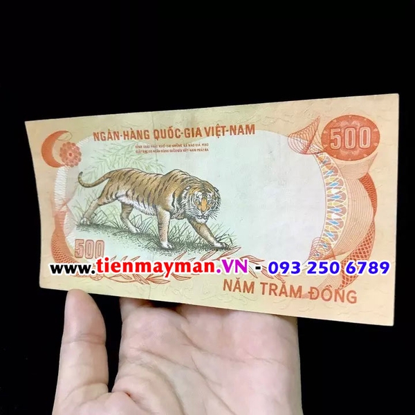 500 đồng hình con cọp việt nam