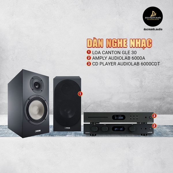 Dàn nghe nhạc Hi-Fi Canton DMA133