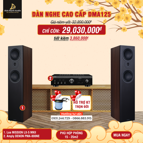 Dàn nghe nhạc cao cấp DMA125