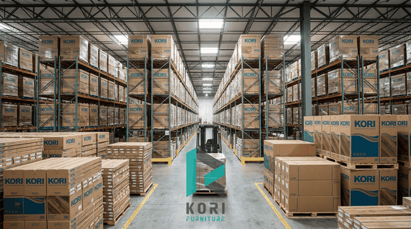 Kho sàn nhựa giả gỗ tại KORI