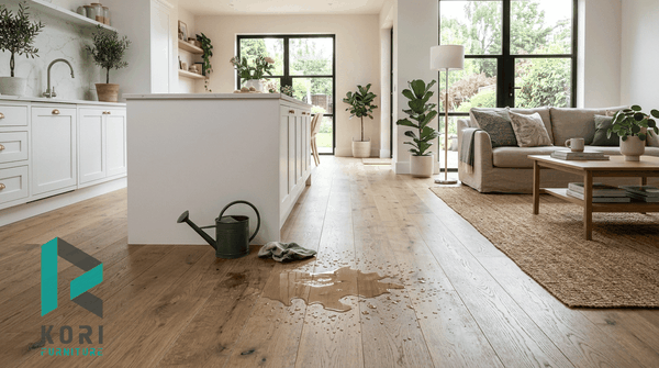 Hình ảnh sàn gỗ chịu nước được nhiều người tin dùng tại KORI