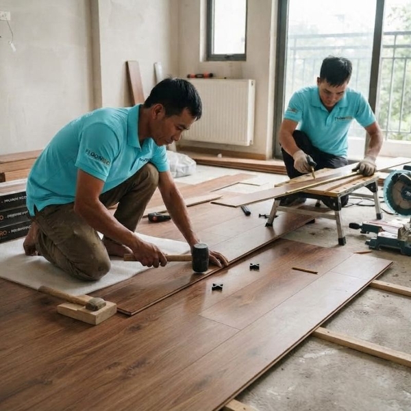 Thi công sàn gỗ Tây Ninh cho nhà ở
