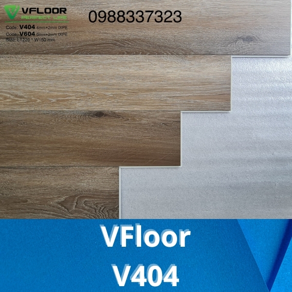 Sàn nhựa Vfloor Perfect Life V404-4mm
