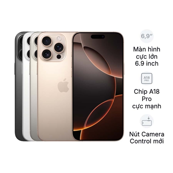 iPhone 16 Pro Max (256GB) Chính Hãng VN/A