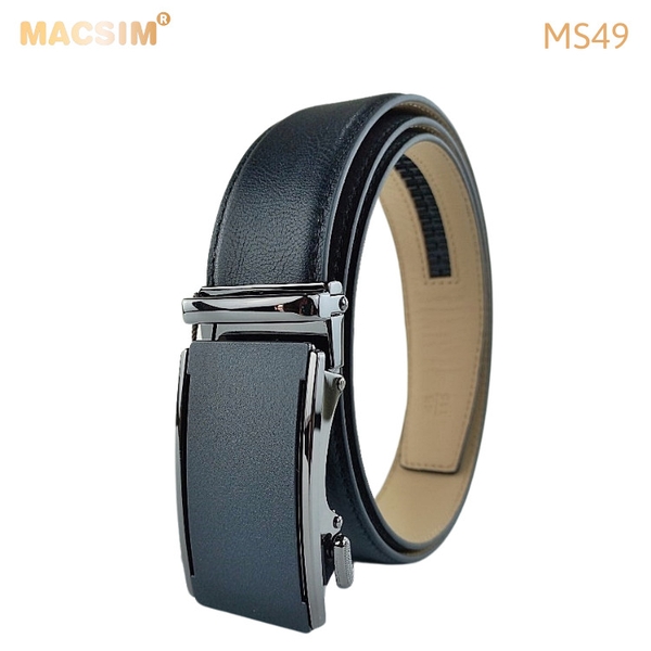 Thắt lưng nam da thật cao cấp nhãn hiệu Macsim MS49 | Macsim - The ...