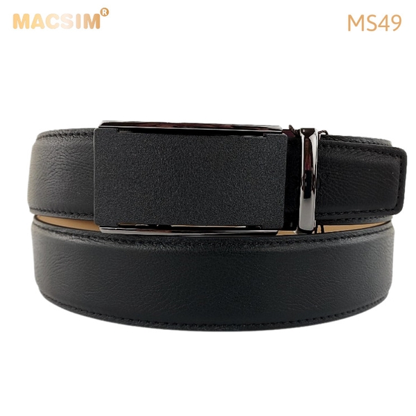Thắt lưng nam da thật cao cấp nhãn hiệu Macsim MS49 | Macsim - The ...