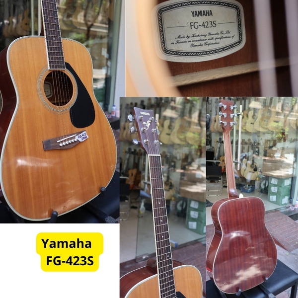 Đàn Guitar Acoustic Yamaha FG423S Chơi Tốt Vinaguitar