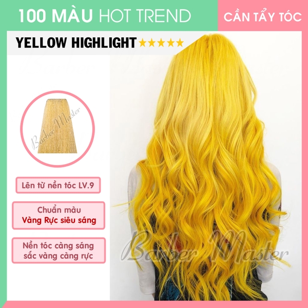 Nhà phân phối chuyên bỏ sỉ số lượng lớn thuốc nhuộm màu vàng rực chất lượng, lên màu nhanh, chuẩn