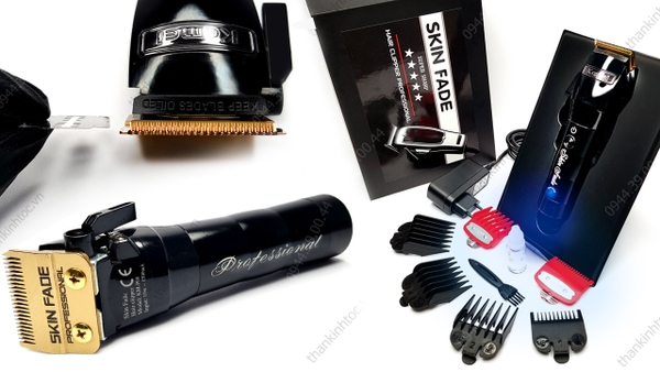 VIDEO TÔNG ĐƠ LƯỠI KÉP GOLD SKIN FADE KEMEI SF P08