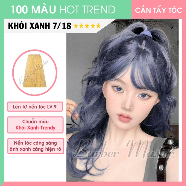 Nhà phân phối thuốc nhuộm khói xanh chất lượng, uy tín, giá tốt cho salon, tiệm tóc, barbershop