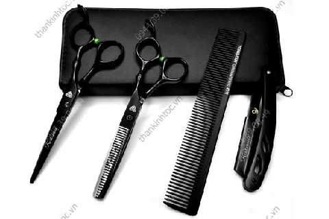 Bộ kéo cắt tỉa tóc tốt nhất Katana M7 - Chính hãng 6.0 (Quà tặng)