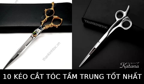 10 Kéo hớt tóc nam nữ tầm trung chuyên nghiệp chính hãng tốt nhất Long An