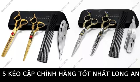 Bỏ túi ngay 5 bộ kéo cắt tỉa tóc độc đẹp lạ chuyên nghiệp chính hãng tốt nhất Long An