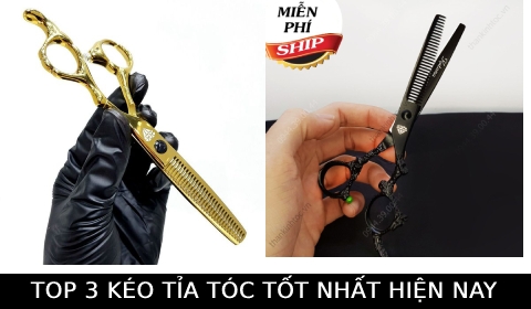 Top 3 Kéo tỉa tóc nam nữ chuyên nghiệp, chính hãng đáng mua nhất năm 2021