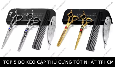 Bật mí 5 Bộ kéo cắt tỉa lông thú cưng chuyên nghiệp, chính hãng, bán chạy nhất TPHCM