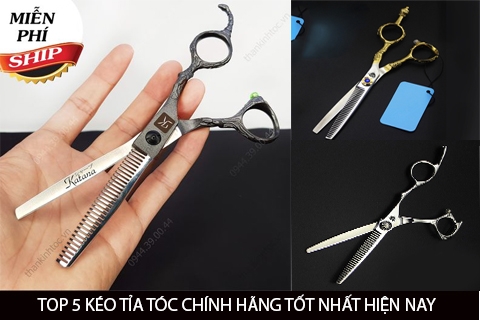 Top 5 Kéo tỉa tóc chính hãng giá tốt nhất hiện nay