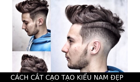 Cách hớt cạo tóc nam chuyên nghiệp