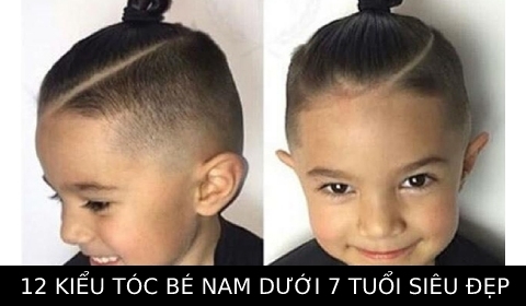 12 Kiểu tóc bé nam dưới 7 tuổi siêu điển trai ba mẹ không nên bỏ qua