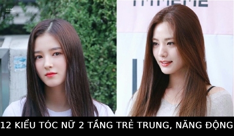 12 Kiểu tóc 2 tầng nữ đẹp, trẻ trung phù hợp với mọi khuôn mặt