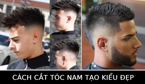 Cách cắt tóc nam giới phần dưới mờ dần của nam giới với phần trên được tạo kiểu đẹp mắt