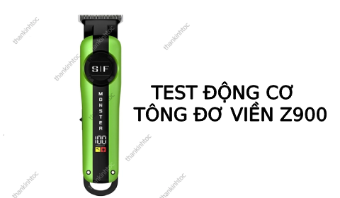 Test động cơ tông viền Skin fade Monster Z900