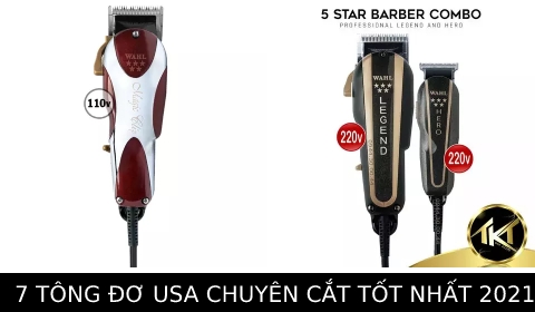 TOP 7 Tông đơ USA chuyên cắt tóc nam nữ chuyên nghiệp, cao cấp, chính hãng tốt nhất Cần Thơ