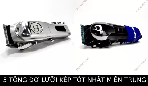 Điểm danh 5 tông đơ pin lưỡi kép cắt tóc siêu ngọt chuyên nghiệp chính hãng được nhiều barber tin dùng nhất Miền Trung
