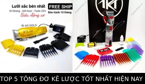 Top 5 tông đơ lưỡi đơn tầm trung cắt tóc gia đình chuyên nghiệp chính hãng tốt nhất Hải Phòng