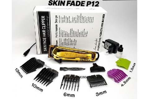 Tông đơ pin không dây tốt nhất, chính hãng SKIN FADE P12