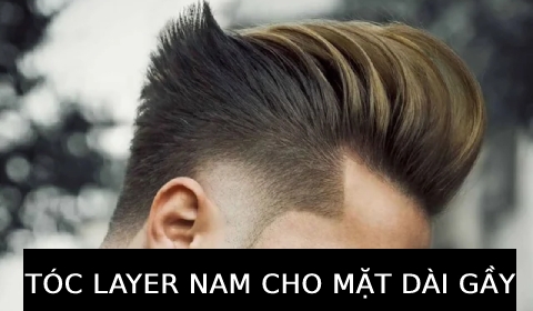 Tóc nam kiểu ngắn layer đẹp mới nhất cho mặt dài gầy