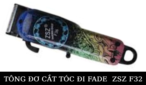 TÔNG ĐƠ CẮT TÓC GIA ĐÌNH BARBER CHUYÊN FADE LƯỠI KÉP ZSZ F36