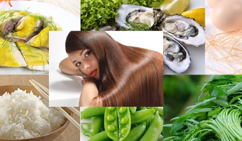 THỰC PHẨM TỐT CHO TÓC