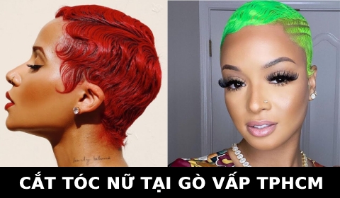 Cắt tóc nữ đẹp Kiểu ngắn Layer gần đây ở tại Gò vấp TPHCM SÀI GÒN