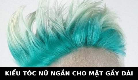 Kiểu tóc nữ ngắn cho mặt Gầy dài
