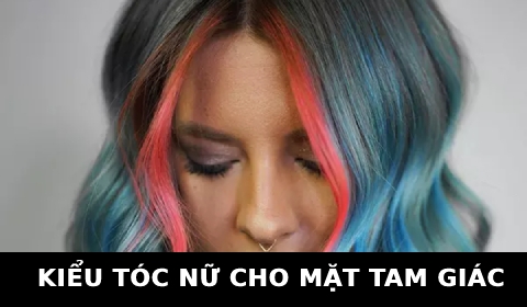 Kiểu tóc nữ ngắn cho mặt Tam giác