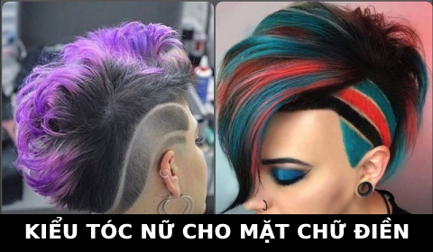 Kiểu tóc nữ ngắn cho mặt Chữ điền