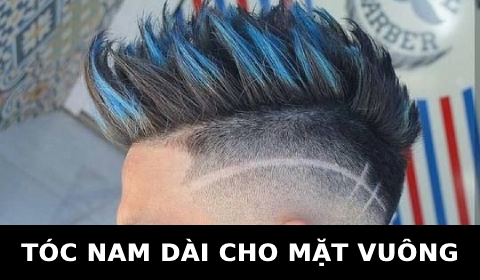 Tóc nam kiểu dài layer đẹp mới nhất cho mặt vuông