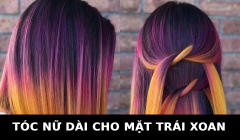 Tóc nữ kiểu dài Layer đẹp mới nhất cho mặt trái xoan