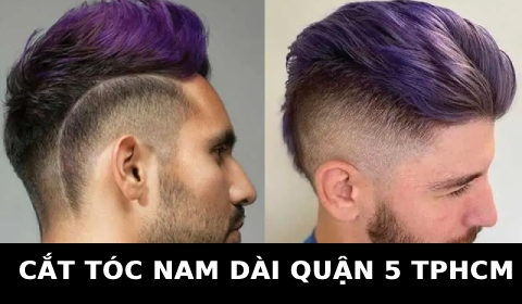 Cắt tóc nam đẹp Kiểu dài Layer gần đây ở tại quận 5 TPHCM Sài Gòn