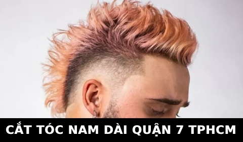 Cắt tóc nam đẹp Kiểu dài Layer gần đây ở tại quận 7 TPHCM SÀI GÒN
