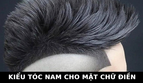 Kiểu tóc nam dài cho mặt Chữ điền