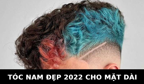 Tóc nam đẹp mới nhất 2022 cho mặt dài gầy