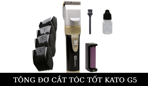 KHÁI QUÁT TÔNG ĐƠ CẮT TÓC KHÔNG DÂY CHUYÊN NGHIỆP GIÁ TỐT KATO G5