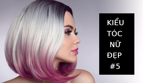 KIỂU TÓC NỮ ĐẸP ĐẾN TỪ CHUYÊN GIA HÀNG ĐẦU THẾ GIỚI #5