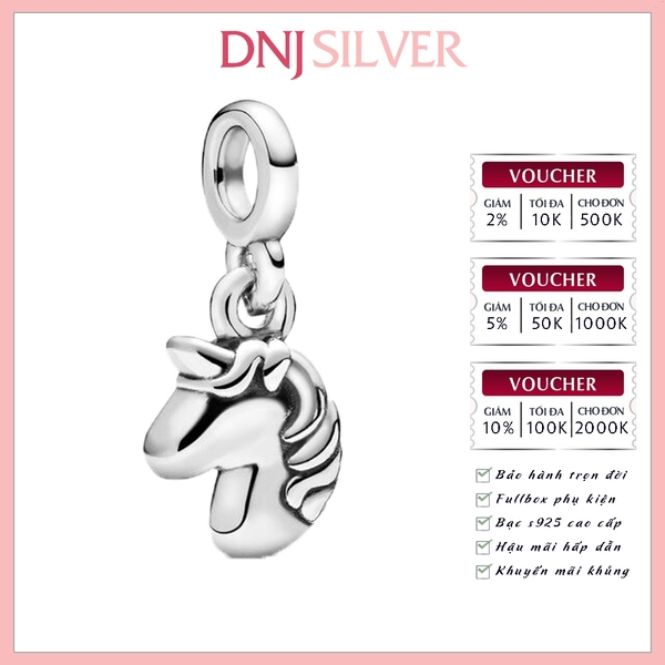 [Chính hãng] Charm bạc 925 cao cấp - Charm ME Magical Unicorn Mini Dangle thích hợp để mix vòng tay charm bạc cao cấp - DN684