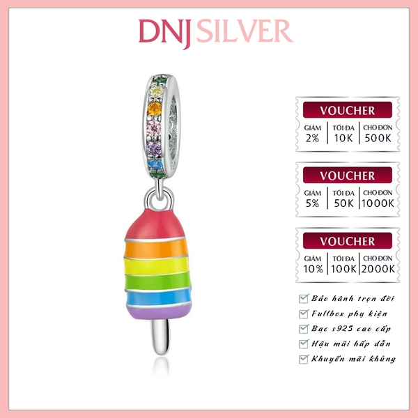 [Chính hãng] Charm bạc 925 cao cấp - Charm Popsicle Pendant thích hợp để mix vòng tay charm bạc cao cấp - DN738